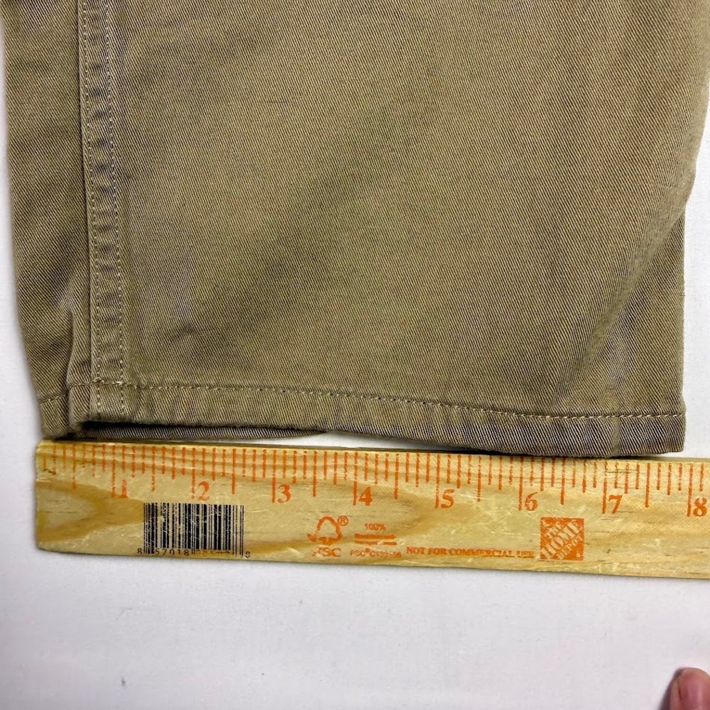 Patagonia Mens Organic Cotton Twill Chino Pants Khaki Tan Size 36 Outdoor Casual - Picture 8 of 8
